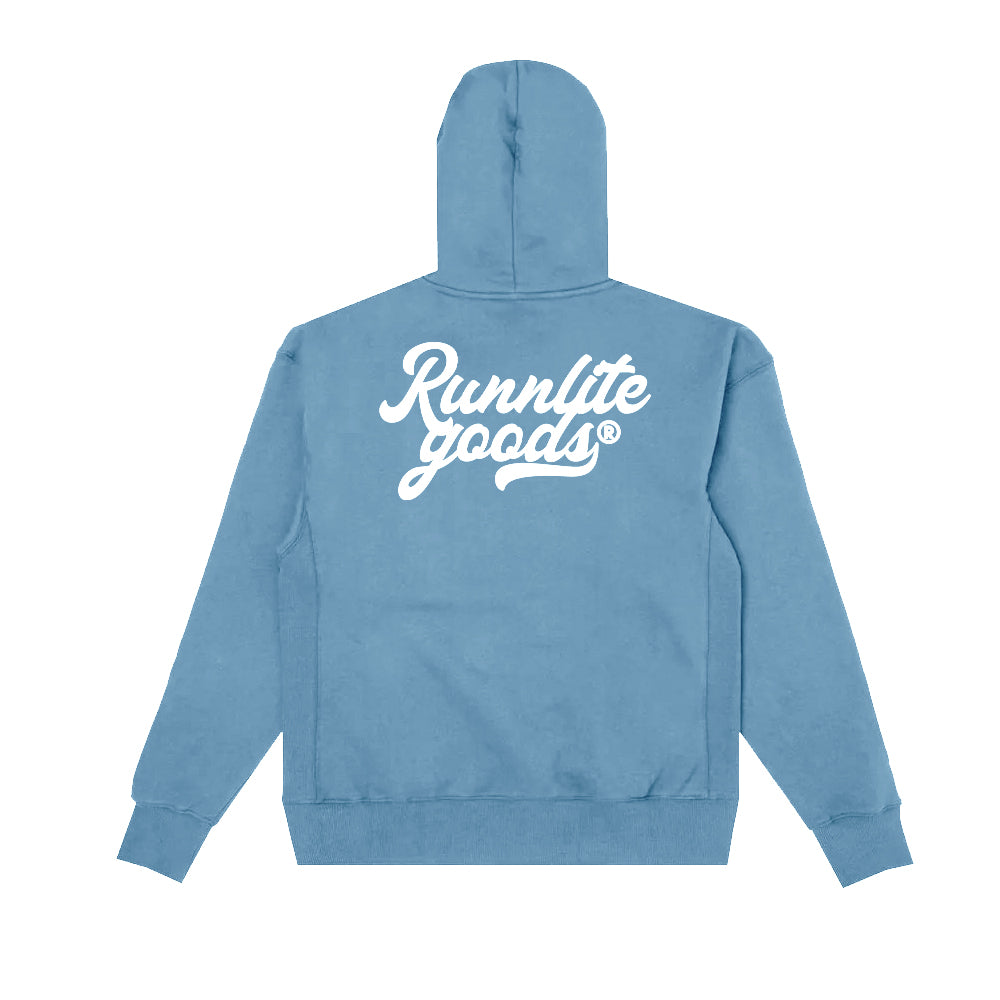 Core Logo Premium Hoodie - Cloud Blue