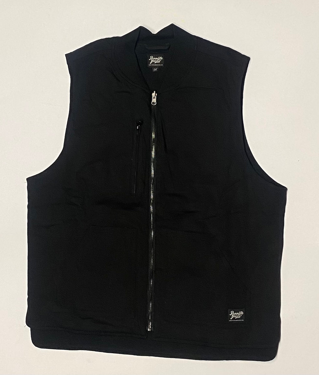 Union Reversible Work Vest - Black