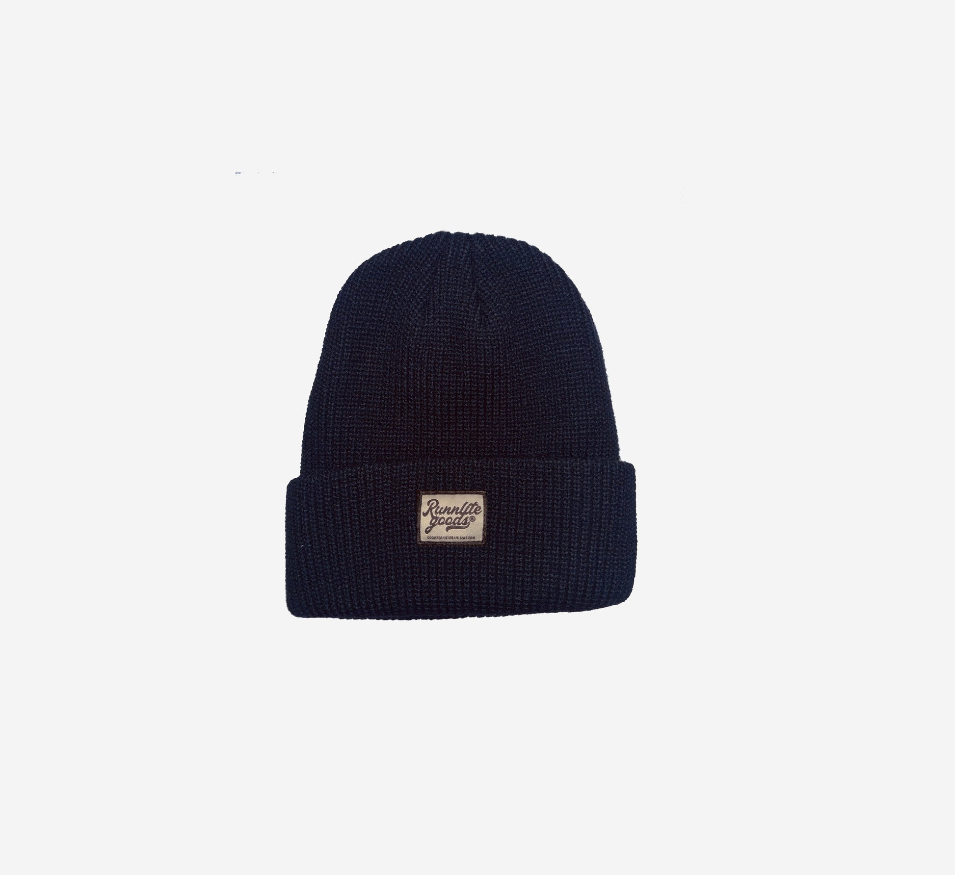 Core Logo Knit Beanie - Navy