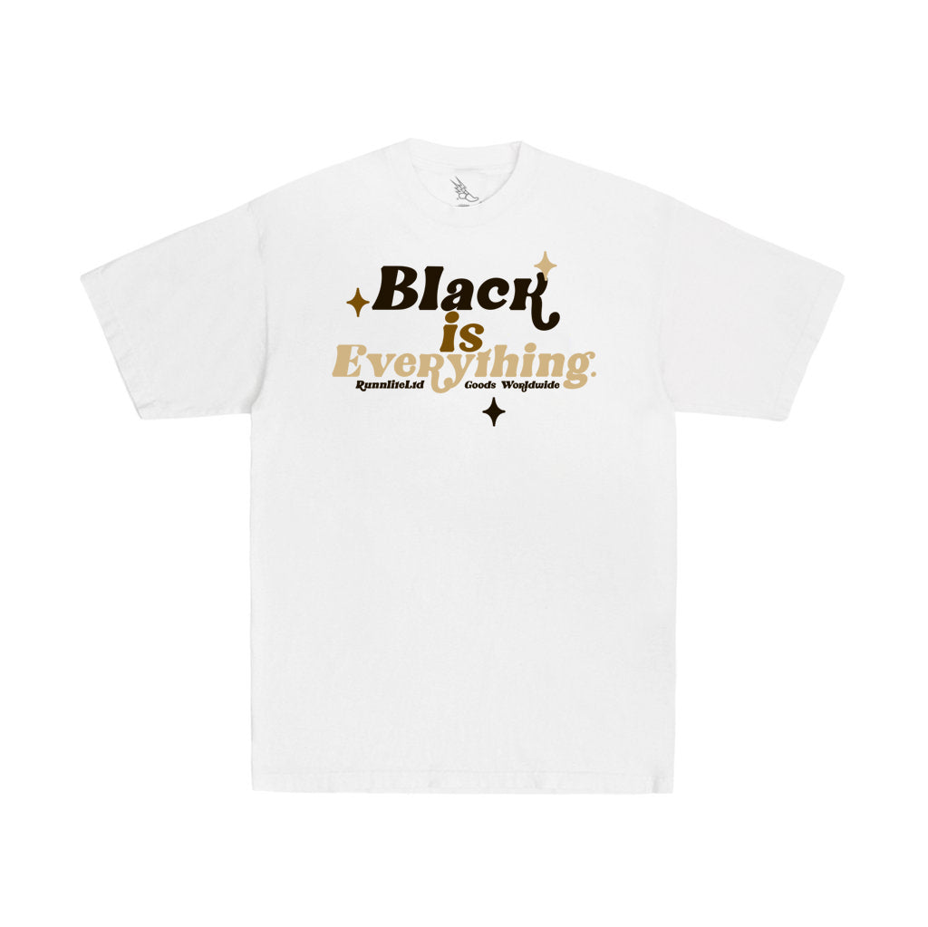 Black Is Everything Tee - White
