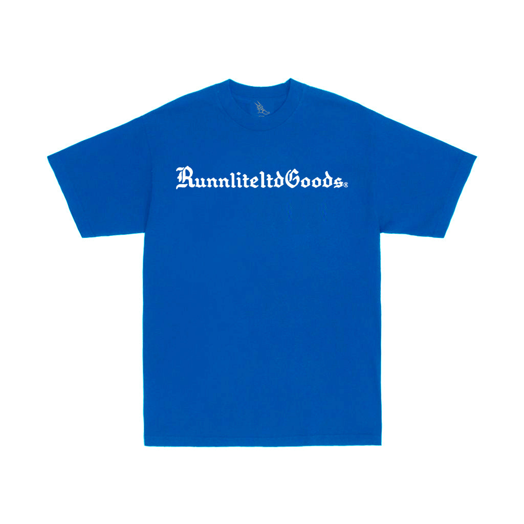 Oldie Angola Script Tee - Royal