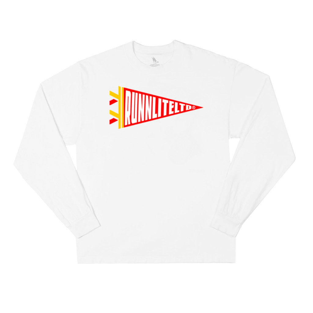 Pennet L/S Tee - White